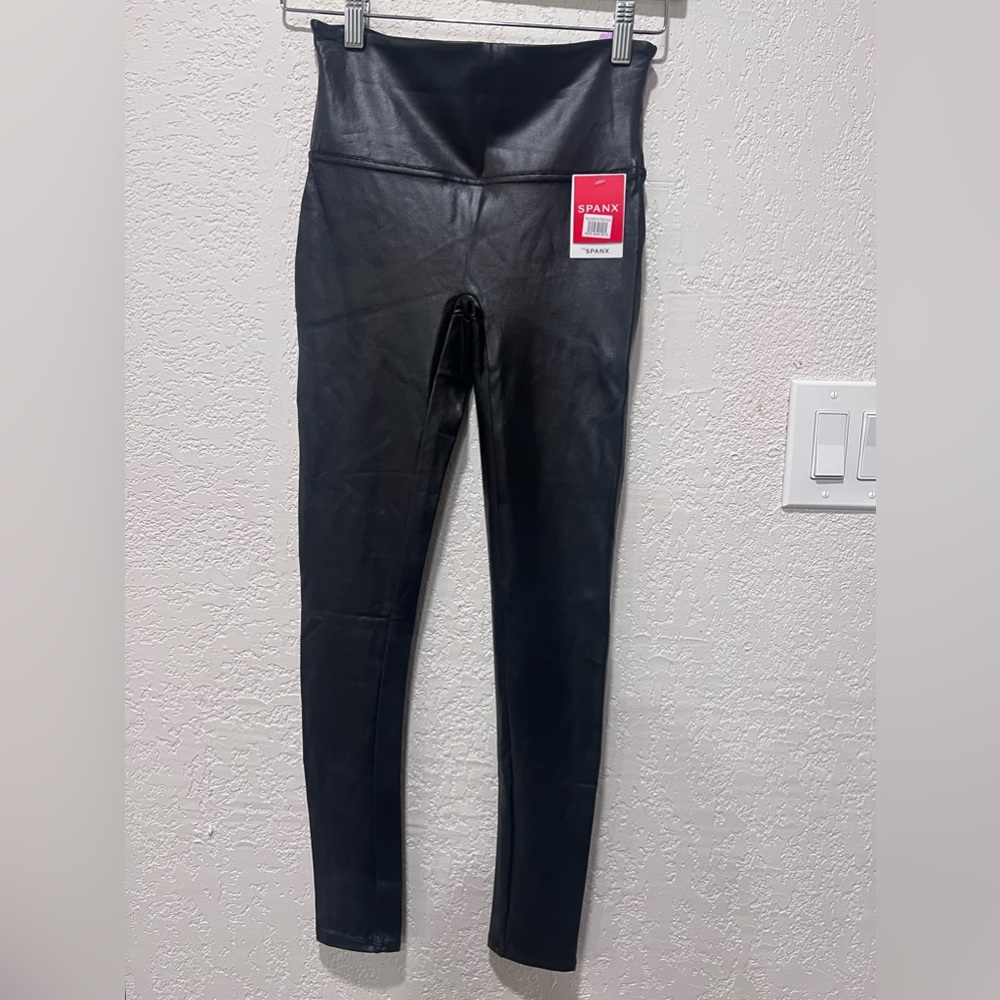 NWT Spanx faux leather leggings